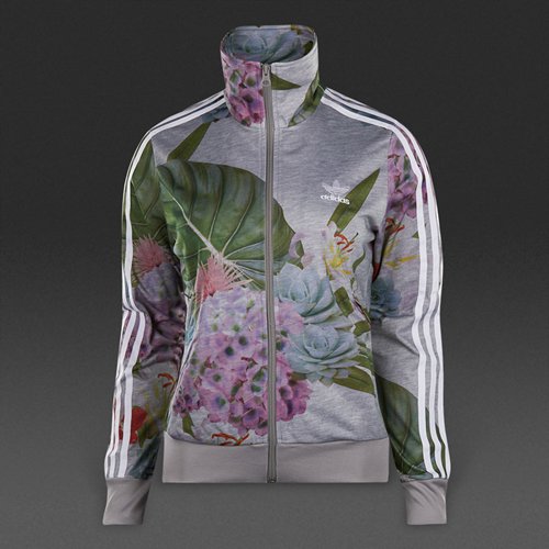 Adidas Originals Floral Firebird Track Top Multicolor for Women